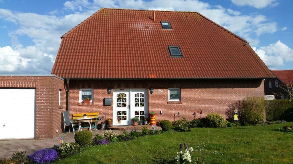 Haus Pilsumer Deichblick Krummhörn Buitenkant foto