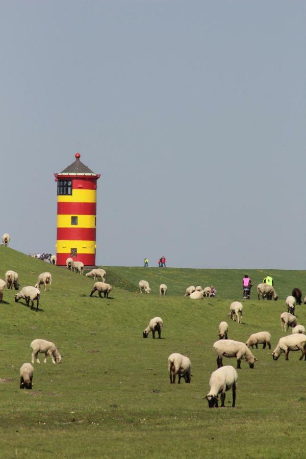 Haus Pilsumer Deichblick Krummhörn Buitenkant foto